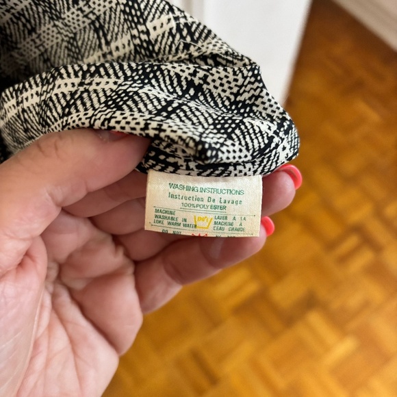 vintage Ports gingham blouse SOOO CUTE * button missing - Picture 7 of 7